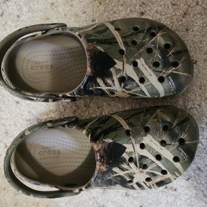 Boys Camo Crocs